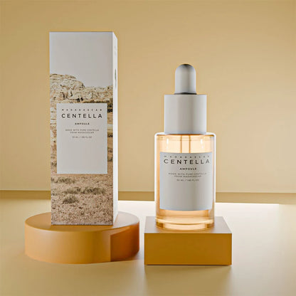 Madagascar Centella Asiatica Ampoule Facial Serum,Facial Moisturizing,Brightening,Tightening and Repair,Reduce Fine Lines/Pores